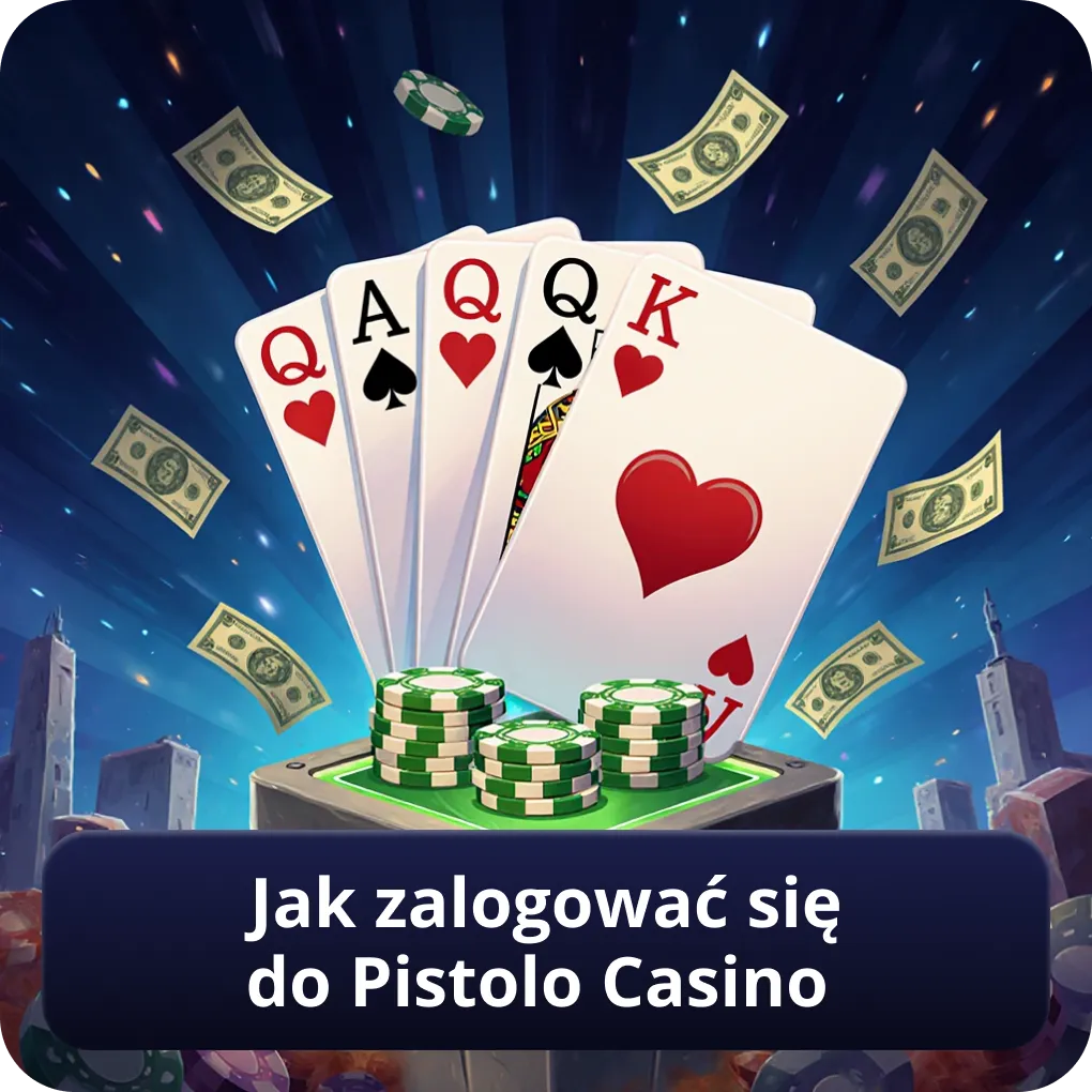 Pistolo Casino login – jak zalogować się do konta